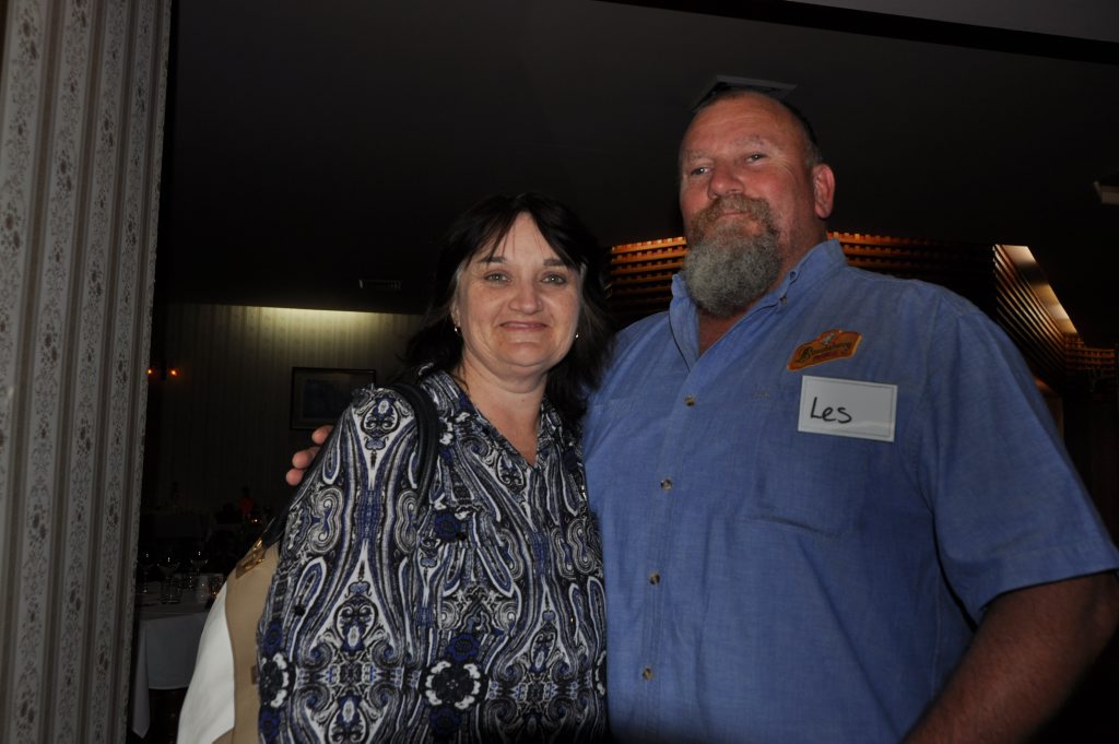 Les and Tina Lambert from Aqua, Gun and Racing attended their first Business Network of Warwick event on Tuesday night.